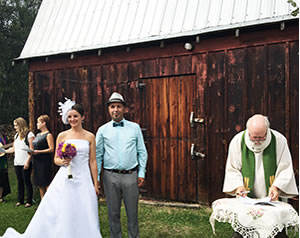 カントリースタイル カナダの結婚式 きっこ英会話 きっこイングリッシュスクール カントリースタイル カナダの結婚式 きっこ英会話 きっこイングリッシュスクール